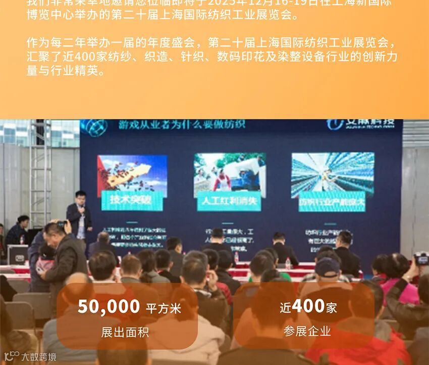 第20届上海国际纺织工业展览会 第20届上海国际纺织工业展览会