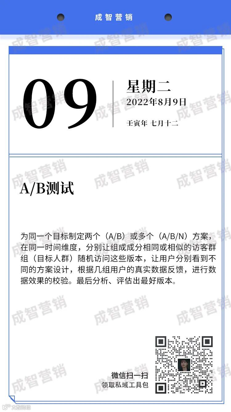 营销日历：A/B测试(AB TEST)- 大数跨境