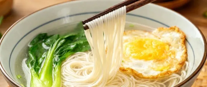 3分钟快熟，这碗非遗空心面，暖胃暖心，易消化！好舒服！