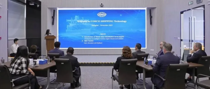 阿拉米达郡及奥克兰港代表团到访中远海运科技