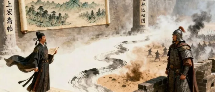 从《茂林远岫图》到《上宏斋帖》，藏着贾似道的争议人生与宋元乱世的温柔