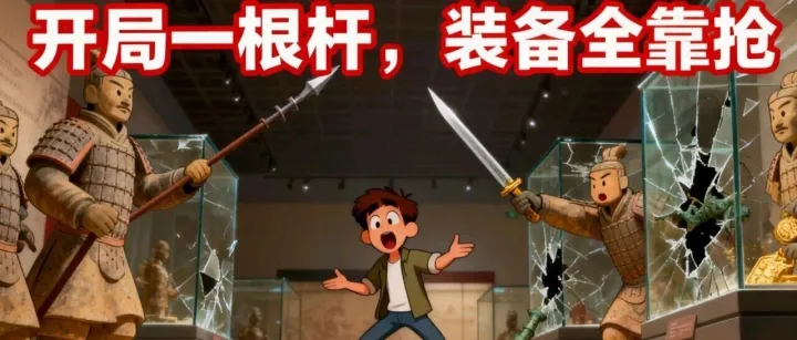 入海玩家快看：博域丐帮求生指南，开局一根竿，装备全靠抢