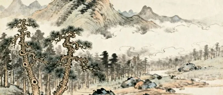 辽博上链《茂林远岫图》：又见抄底时，学学李成的淡定从容