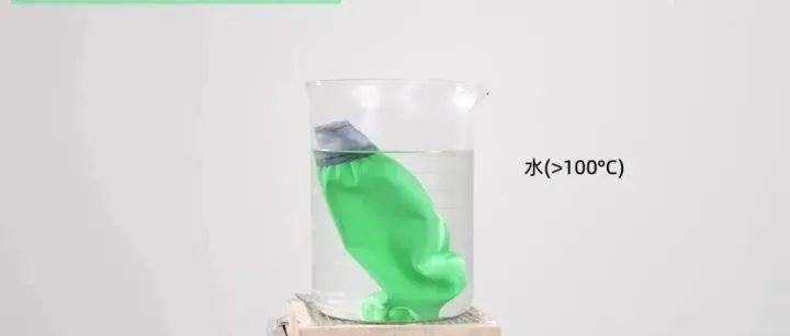 高强度、防水耐用，且可溶于热水实现循环再生！ Heavy-duty, yet easy to recycle!