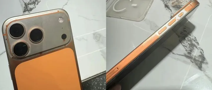 iPhone 17 Pro别乱擦！酒精湿巾一擦就掉漆？橙色款更要当心