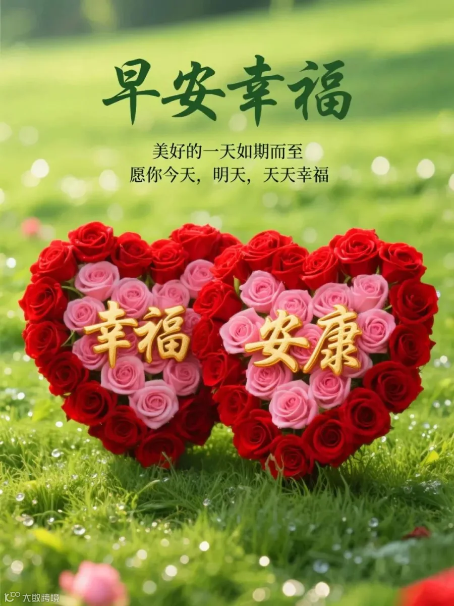 2025年早安最新图片100张,早上好最新图片大全 最美 温馨,一早送祝福,心中永牵挂- 大数跨境