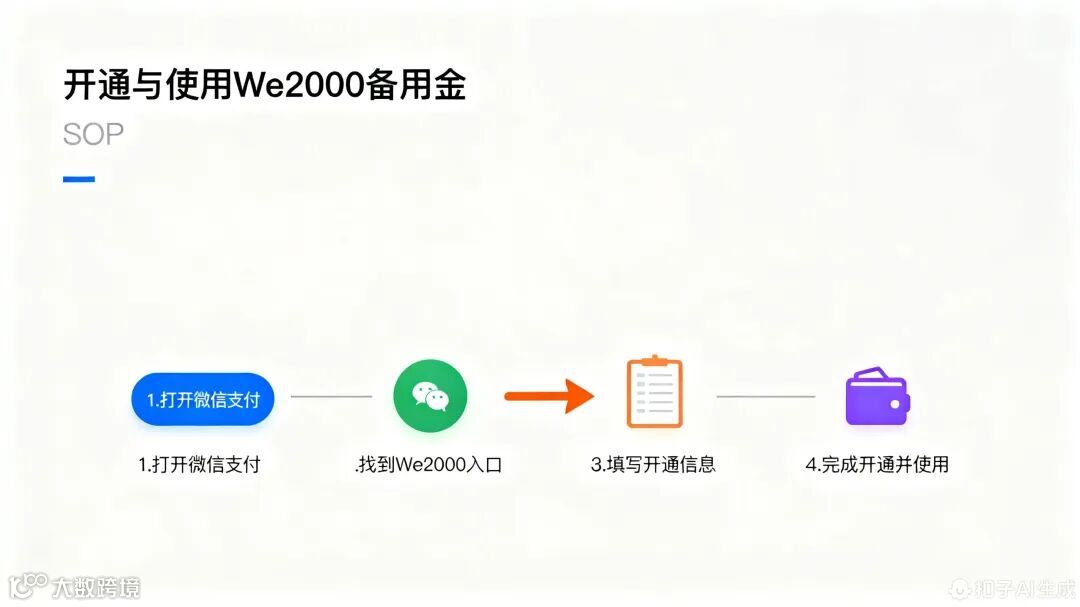 We2000备用金总结与建议