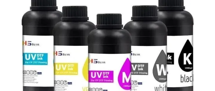 Embroidery <em>effect</em> UV DTF ink for Epson printhead