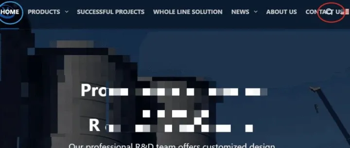wordpress外贸建站教程：导航菜单文字和LOGO按扭重合的处理方法