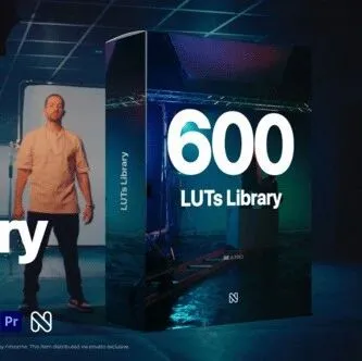 600款<em>电影</em>风格自然好莱坞大片视频与照片专业调色LUTs预设包<em>素材</em>