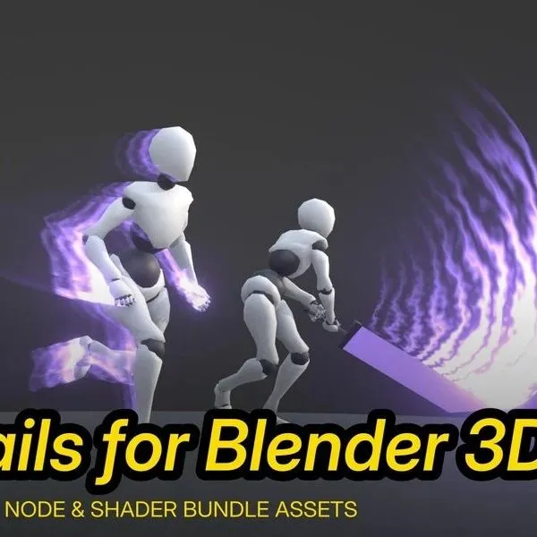 【Blender插件】轨迹拖尾特效动画跟踪物体