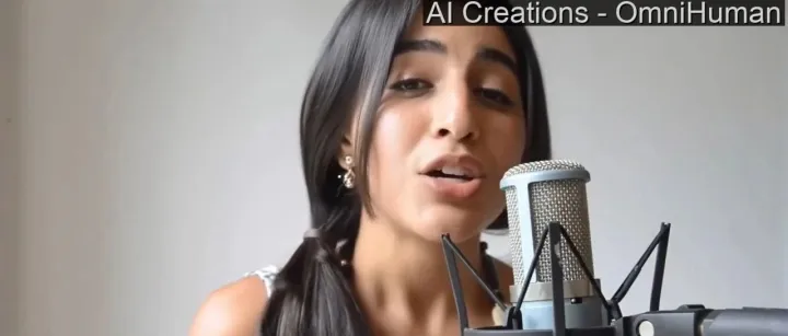 全网首发｜一手内测字节OmniHuman-1，这就是当今最强的AI数字人。