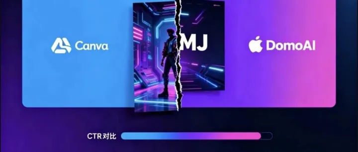 AI封面大战：Canva <em>vs</em> Midjourney <em>vs</em> DomoAI