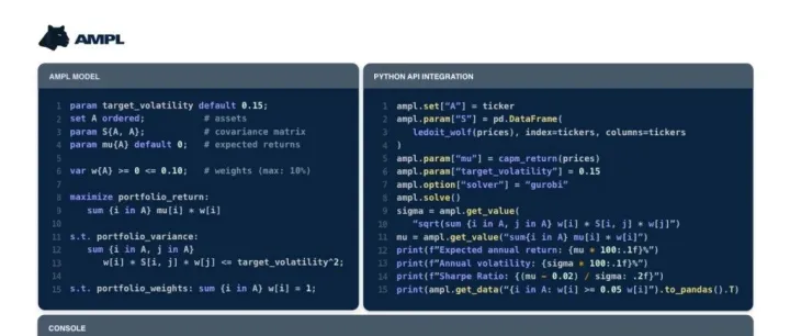<em>AMPL</em>数学编程语言 高效优化建模首选工具