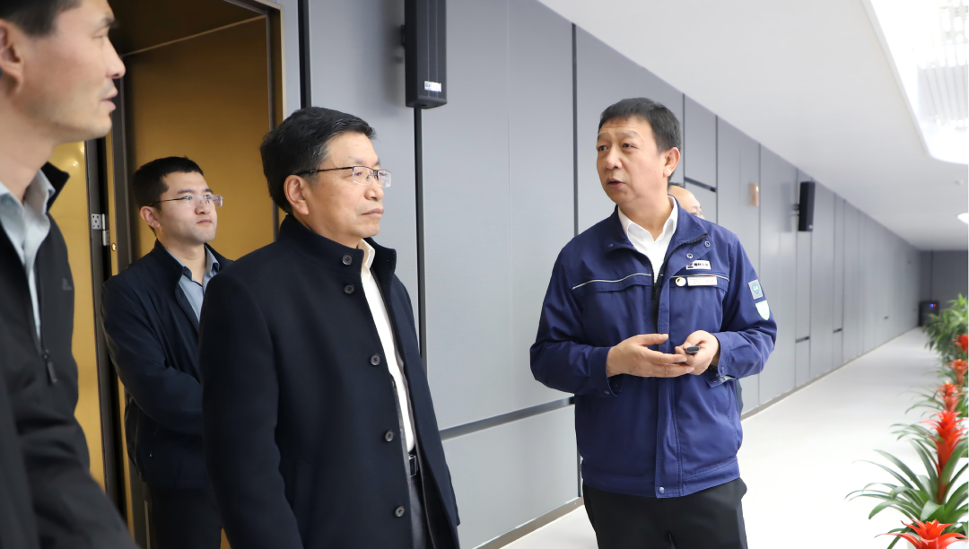 陕西省人民政府办公厅副主任张玉民一行到公司调研- 大数跨境