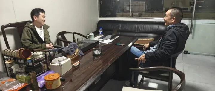 浙江运派副总经理徐平带队走访上海线承运商