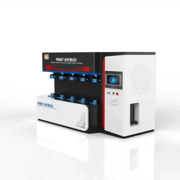 SRT-508-5 口罩呼吸阀气密性测试仪-五工位 GB 2626-2019 符合技术标准