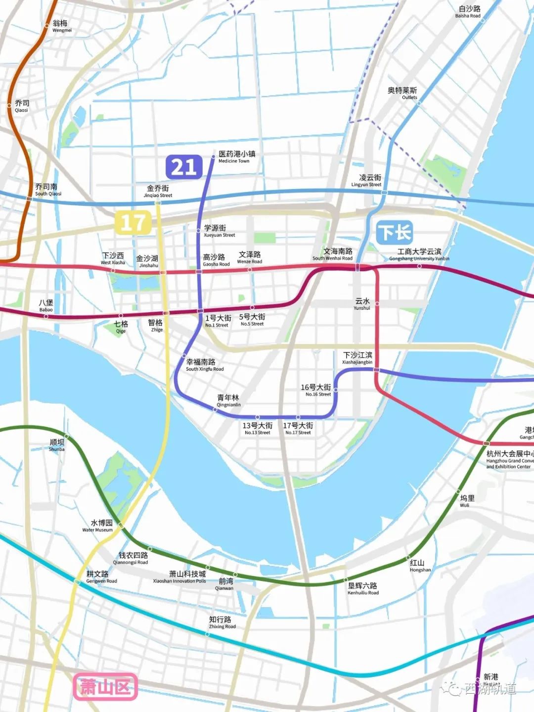 杭州地铁2035年规划线路图(高清全图来了)- 大数跨境