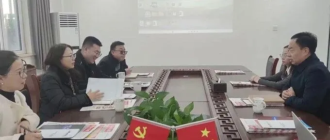 青岛市城阳区商务局对华仕达走向国际化取得的成果开展调研