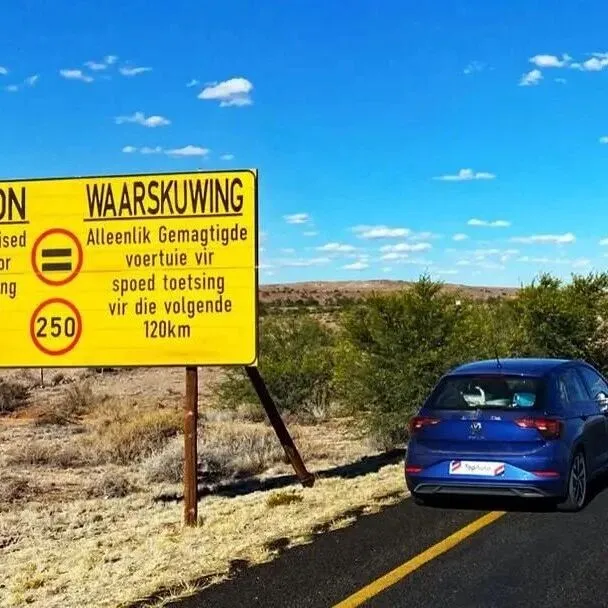 南非唯一一条允许时速250公里驾驶的公路