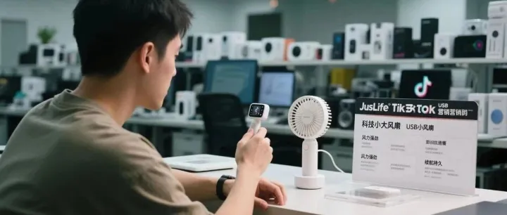 15秒TikTok魔法，吹出千万销量！深圳小风扇品牌如何征服40国市场？