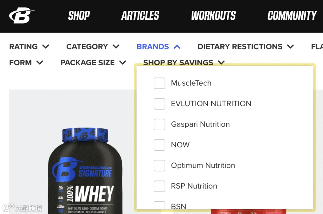 Finding brands on e-commerce sites