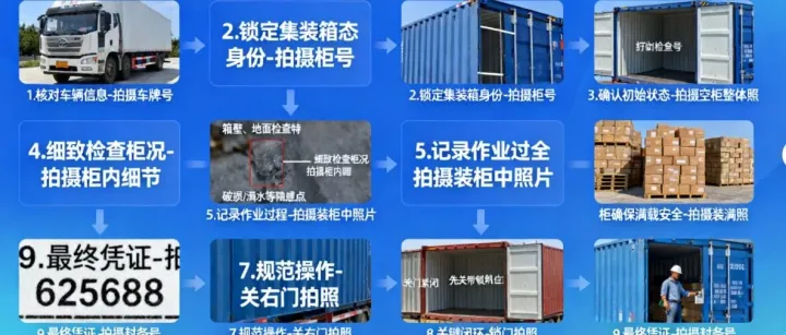 装柜无小事？这份“装柜必拍9照指南”，让货代和外贸人告别纠纷！