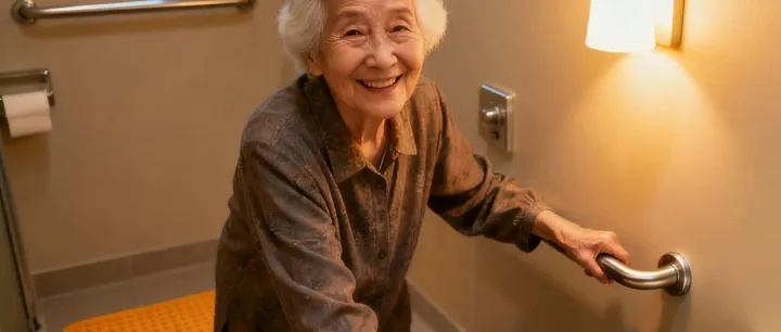 95岁老人不再怕摔跤，适老化改革：让时光对父母温柔以待