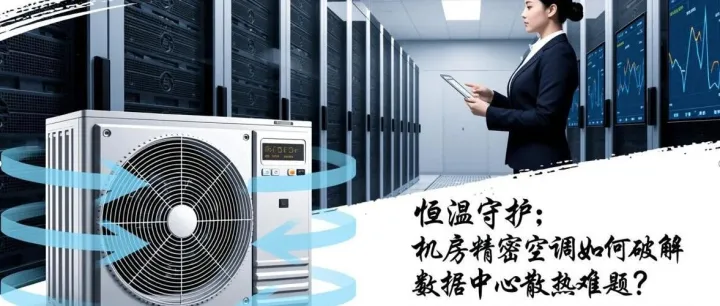 机房精密空调破解数据中心散热难题的方法论？知识收藏!