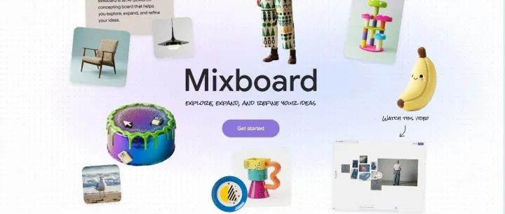 谷歌Mixboard - nano banana无限画布升级版