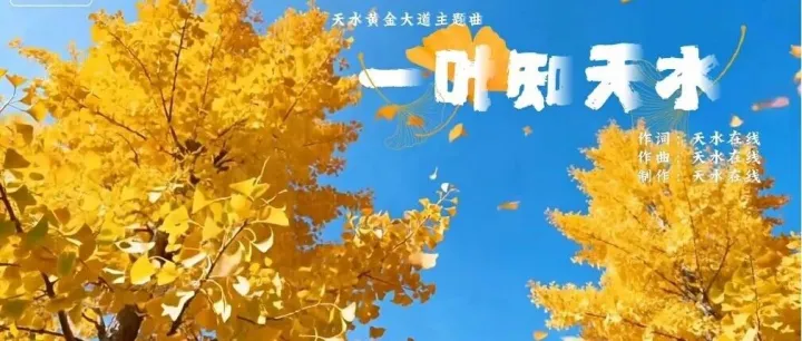 <em>天水</em>“黄金大道”主题曲《一叶知<em>天水</em>》紧急上线！