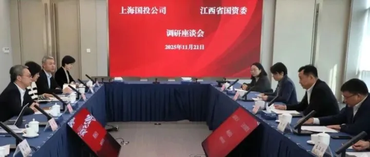 上海国投公司接待江西省国资委一行 共商新赛道合作与国资国企高质量发展