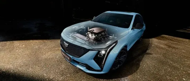 2025广州车展：凯迪拉克CT5飓风哑光灰新车身色亮相