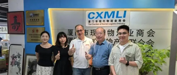 【会员动态】西班牙APR Logistics 董事总经理Mr Hans 赴厦门 深圳拜访考察