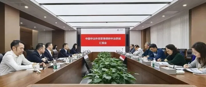 中国中冶外部董事一行在京开展集体调研
