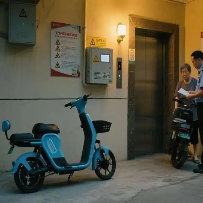 电梯梯控电动车