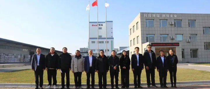 中国饲料工业协会、省畜牧业管理局领导莅临博瑞科技考察指导