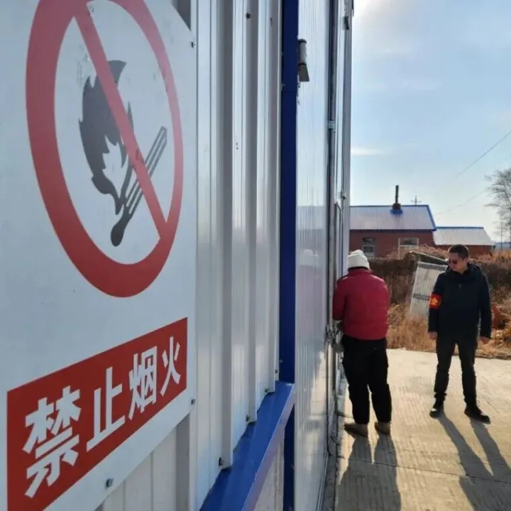 【856·三区】安全检查“不松懈”  守护农业物资存储安全