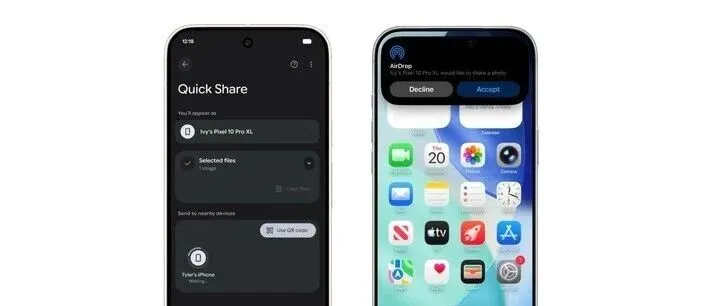 高通确认骁龙将支持谷歌“快速分享”，未来可与苹果<em>AirDrop</em>无缝互传文件