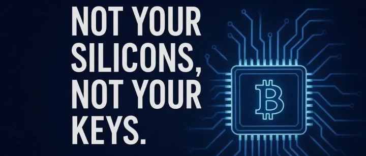 V神新金句：“Not your silicons, not your keys”