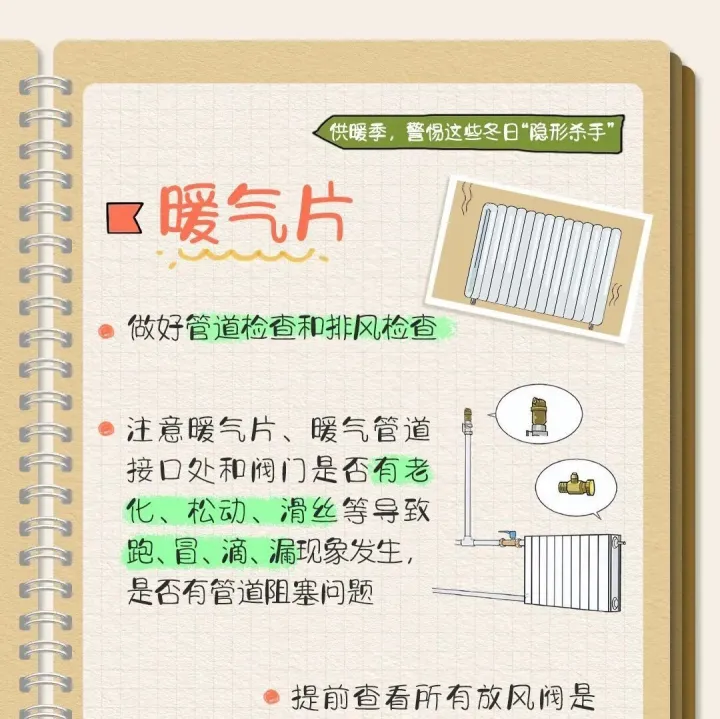 冬季用电、用气、取暖，安全第一！