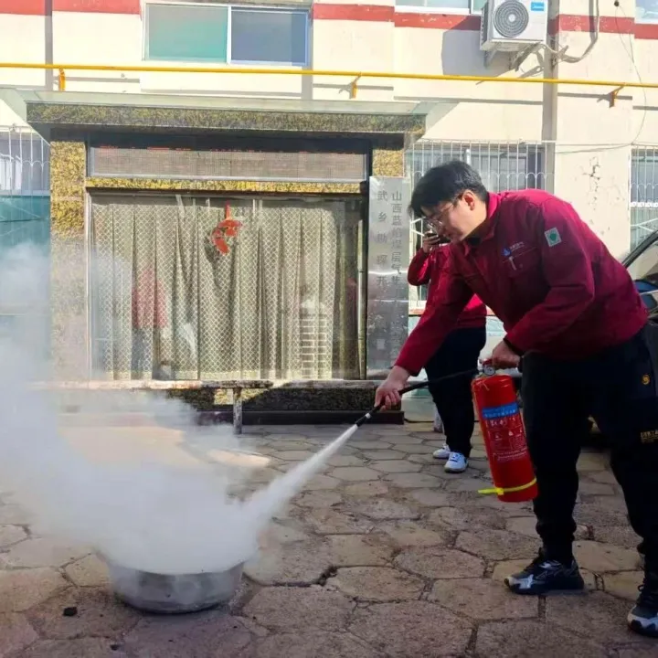 蓝焰煤层气武乡项目部：以“风”为令 筑牢消防安全屏障