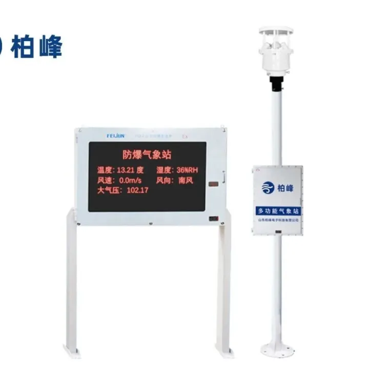 防爆工业小型气象站：特殊环境的“安全气象哨兵”