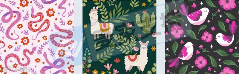 5-cv-14454，keith新代理花花绿绿卡通无缝矢量图跨境维权！TRO风险值拉满"