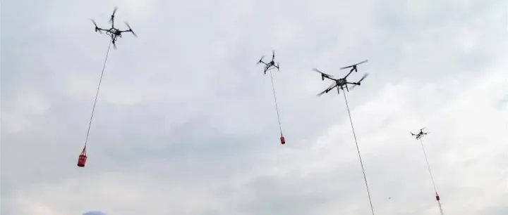 “农业+消防”跨界救援：农民飞手组建无人机消防队