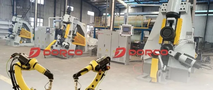 Dorco重工辗环机自动化生产线：为环形件加工提供稳定高效的解决方案