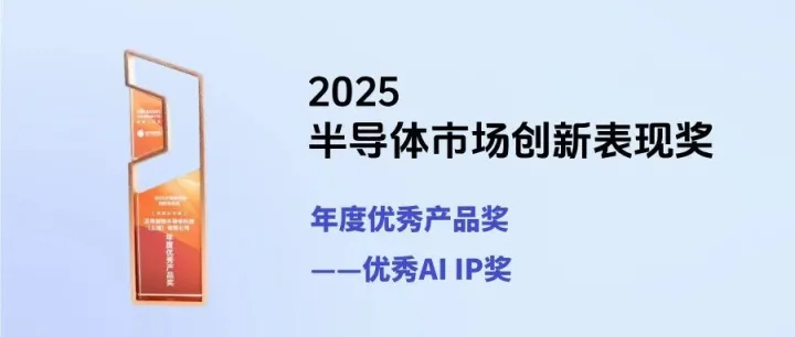 创新表彰 | 芯来科技获“2025半导体市场创新表现奖”
