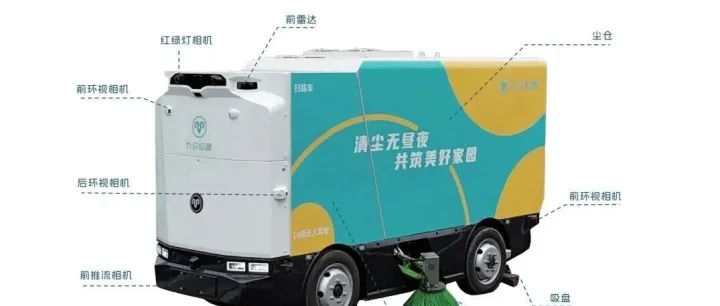 洗扫无人车