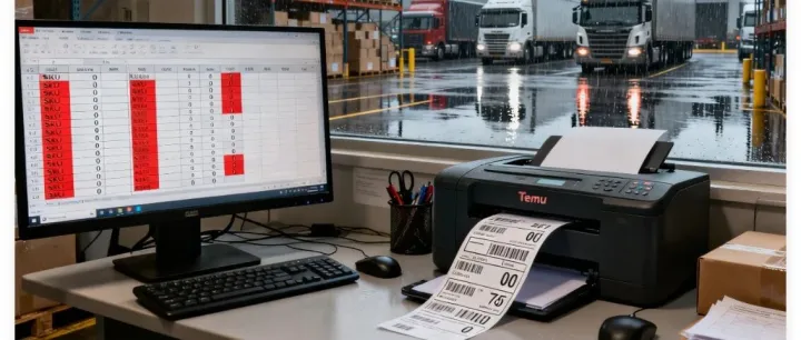 Temu 海外仓发货问题急救包：20 个高频问题的标准解决方案