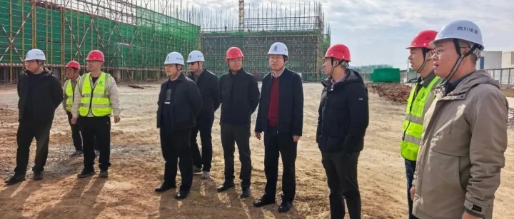 【场道头条】四川场道副总经理蒲晨昕调研督导江西南城实训基地房建项目